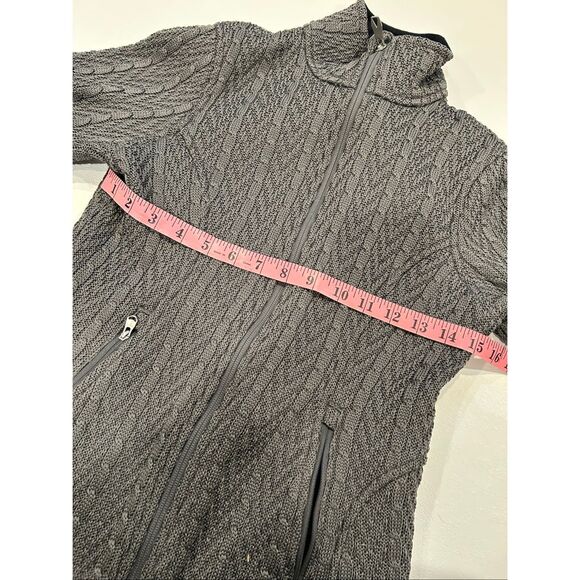 Spyder Gray Full Zip Fleece Jacket Women’s Small Warm Casual Outerwear - Picture 4 of 4